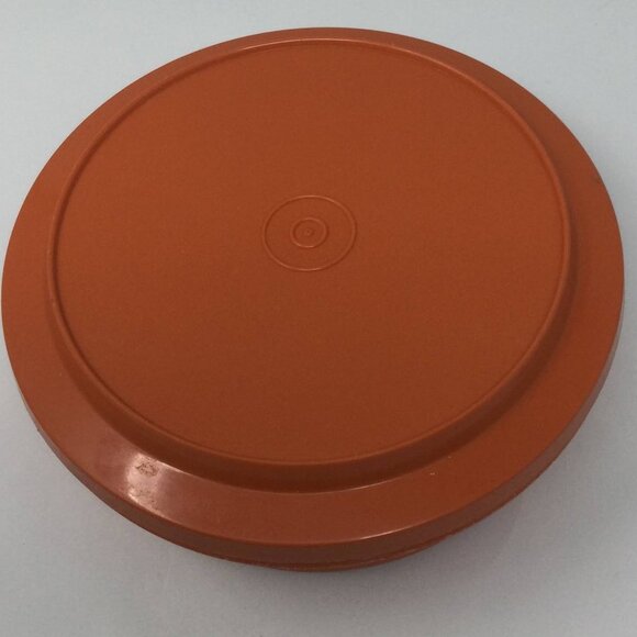 Vintage Tupperware Seal and Serve Bowl Orange - Picture 7 of 9